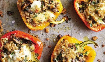 New Recipe - Barley Stuffed Peppers New Recipe - Barley Stuffed Peppers