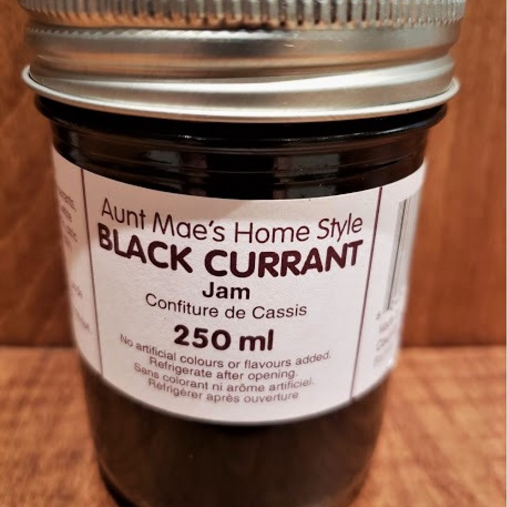 Homemade Black Currant Jam - 250 ml