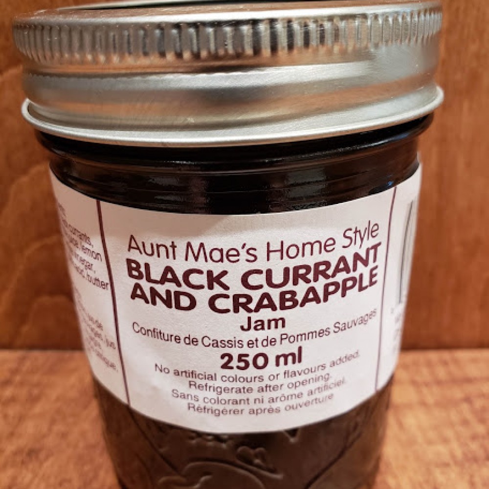 Homemade Black Currant & Crab Apple Jam - 250 ml